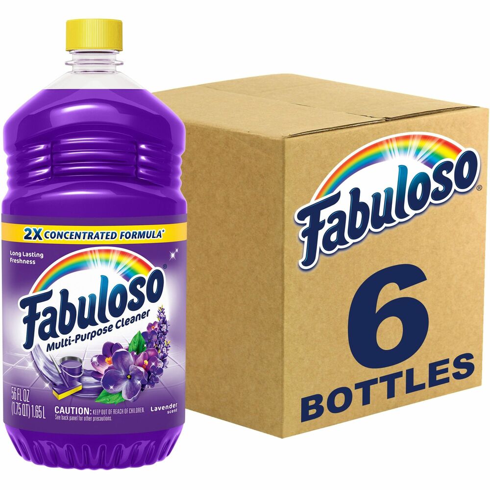 Image of Colgate-Palmolive Company Cleaner, Multipurpose Lavender Scent, 56 fl oz, 6/CT, Purple