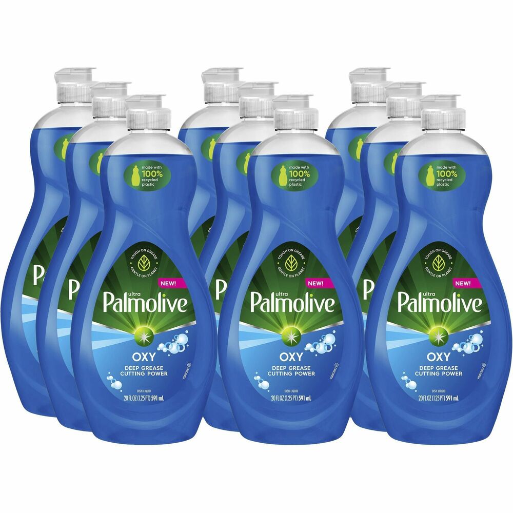 Image of Colgate-Palmolive Company Dish Detergent, Liquid, Power Degreaser, 20 fl. oz, 9/CT, MI