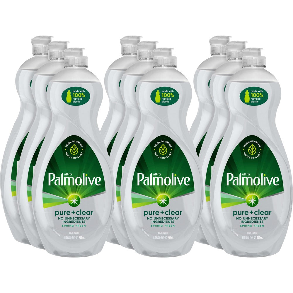 Image of Colgate-Palmolive Company Dishwashing Detergent, f/Manual, Liquid, 32.5 oz, 9/CT, CL