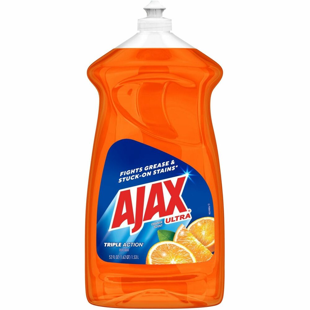 Image of Colgate-Palmolive Company Liquid Dish Detergent, Antibacterial, 52 oz, 6/CT, Orange