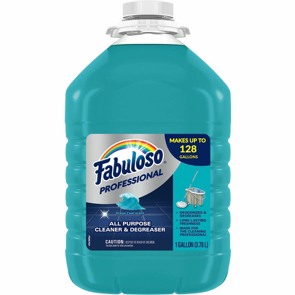 Image of Colgate-Palmolive Company Multipurpose Cleaner, Ocean Cool, 1 Gallon, 4/CT, Blue