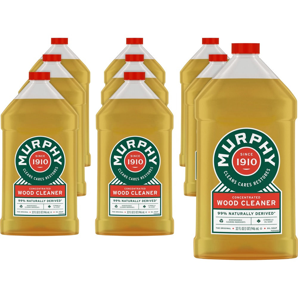 Image of Colgate-Palmolive Company Wood Cleaner, Murphy Oil Soap, 32oz., 9/CT, Gold
