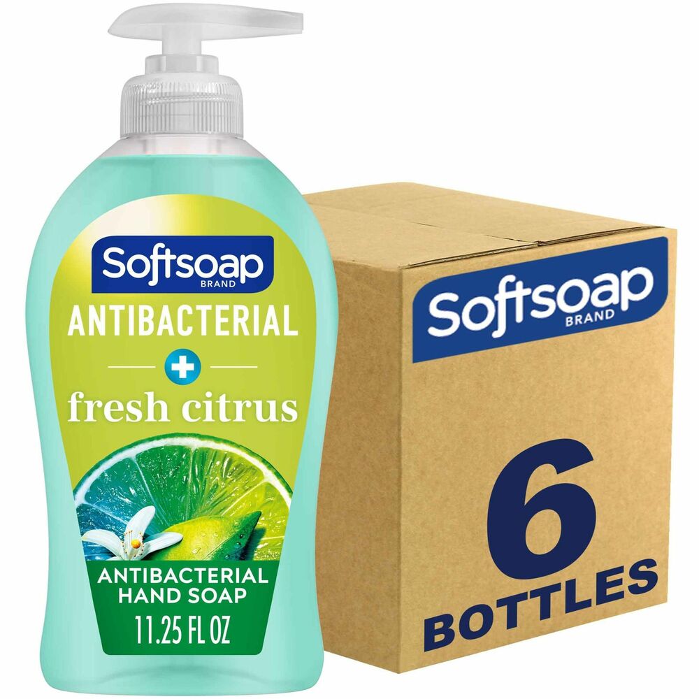 Image of Colgate-Palmolive Company Hand Soap, Liquid, Fresh Citrus, Antibac, 11.25 oz, 6/CT, GN