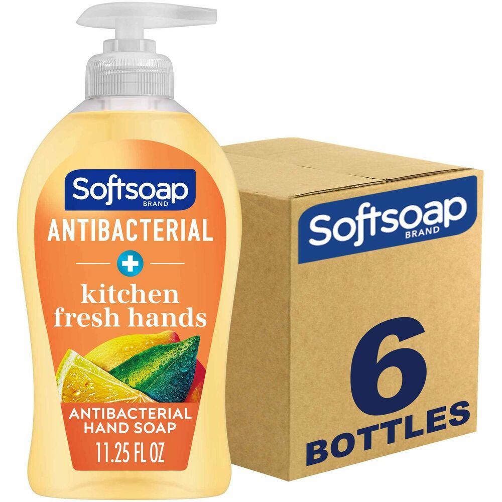 Image of Colgate-Palmolive Company Hand Soap, Liquid, Kitchen Fresh Hands, 11.25 fl oz, 6/CT,YW