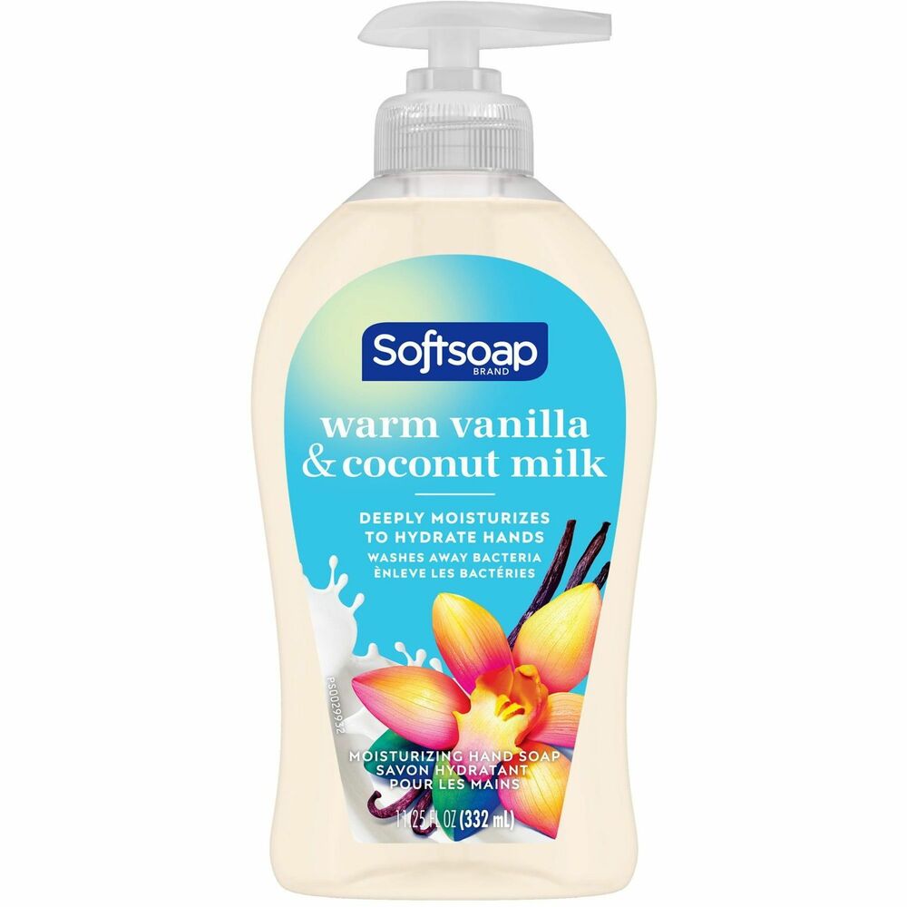 Image of Colgate-Palmolive Company Hand Soap, Softsoap, Vanilla/Coconut Milk, 11.25oz, WE