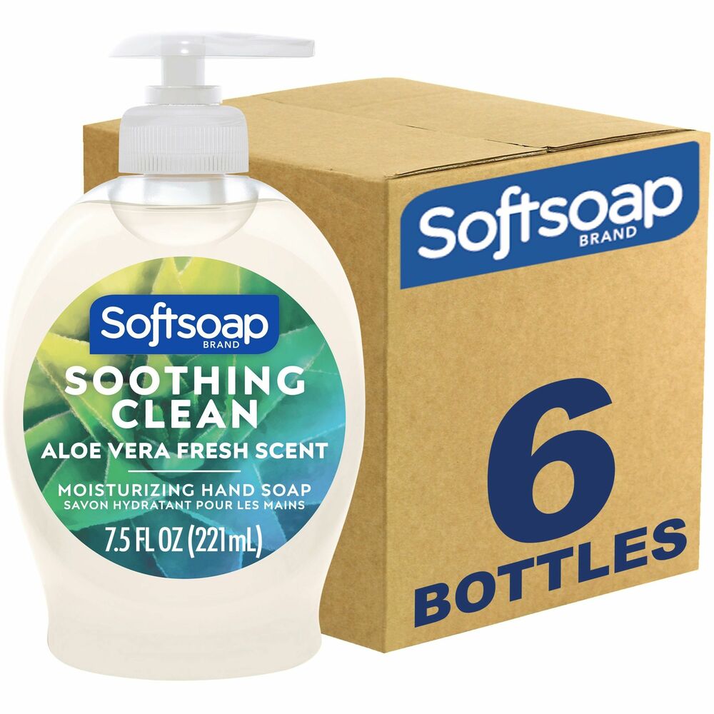 Image of Colgate-Palmolive Company Liquid Hand Soap, Aloe Vera, 7.5 fl. oz., 6/CT, Pearl