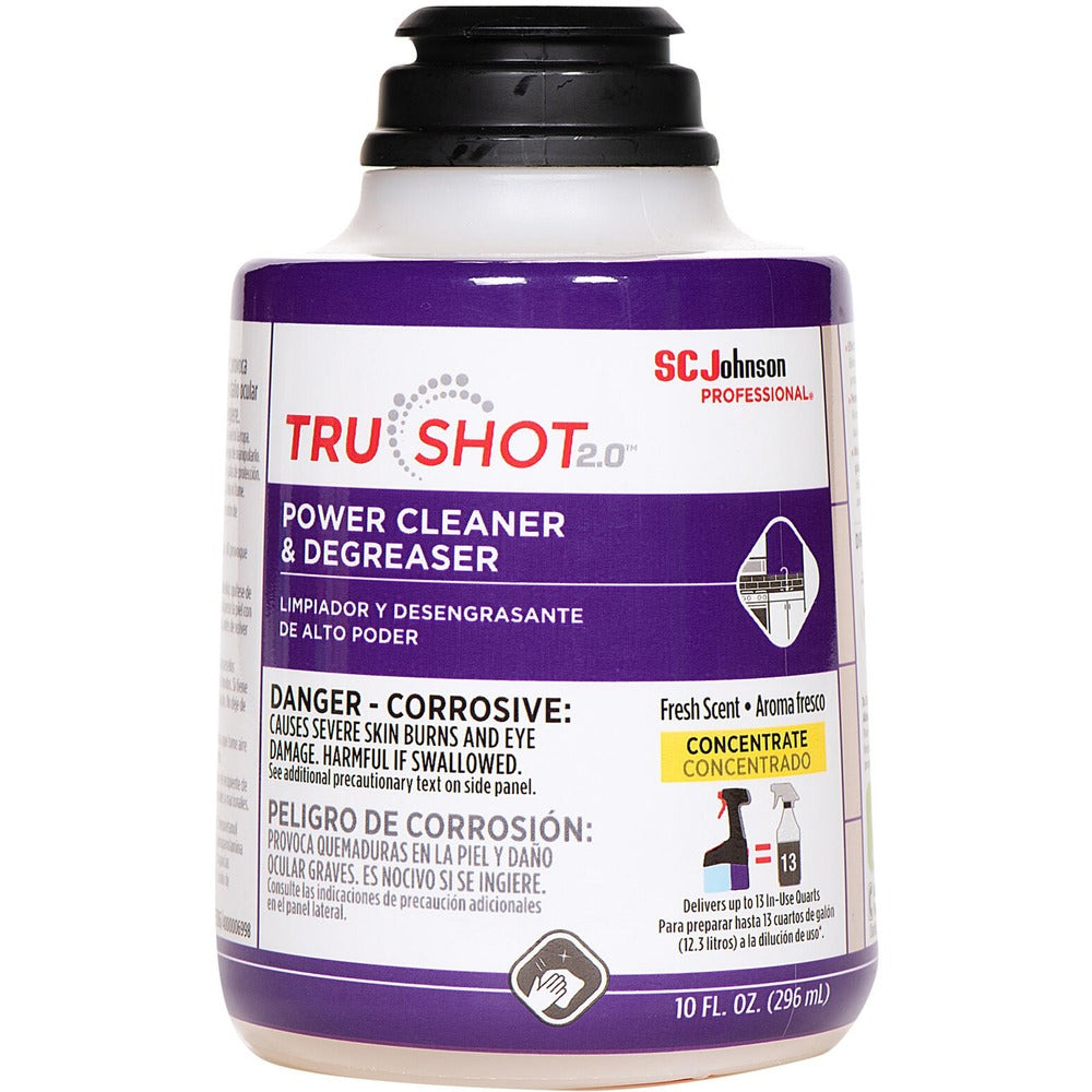 Image of S.C. JOHNSON & SON, INC Cleaner/Degreaser,TruShot 2.0,Conc,10oz,4/CT,Clear
