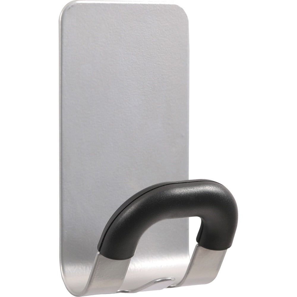 Image of Alba, Inc Coat Hook,Magnetic,f/Metal Surfaces,24/CT,Gray
