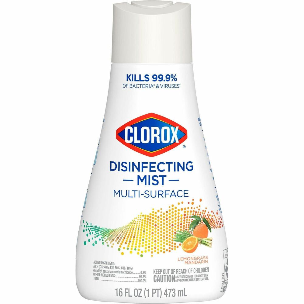 Image of Clorox Company Disinfecting Spray Refill,LemongrassMandarin,16oz,WE