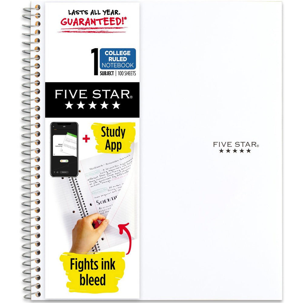 Image of Mead Notebook,1 Subject,100 Shts,College Ruled,8-1/2"x11",WE