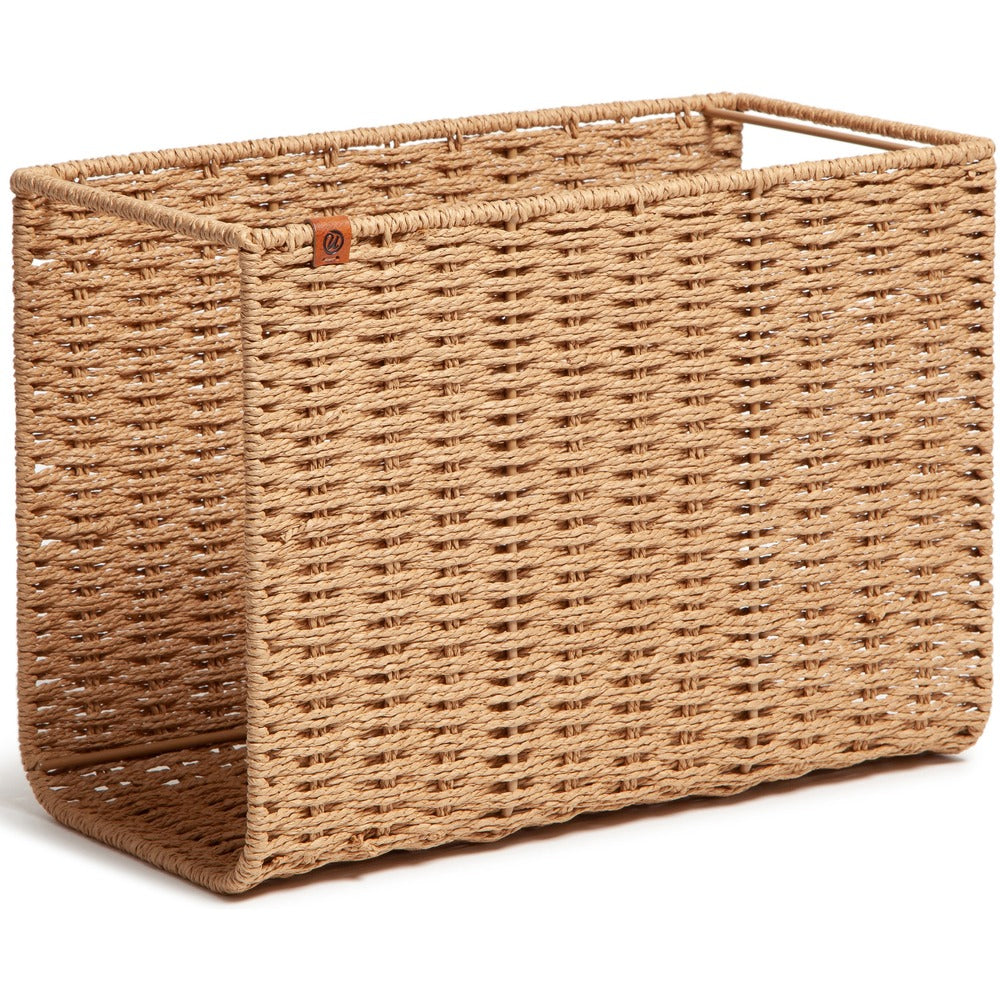 Image of U Brands File Basket, f/Hanging Files, Woven, BN