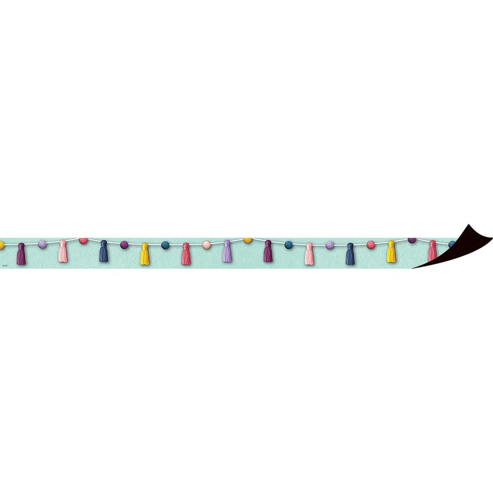Image of Teacher Created Resources Border, f/Whiteboard, 12 Tassels, 24"x1/2", 12/PK, Multi