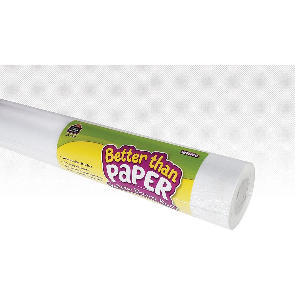 Image of Teacher Created Resources Bulletin Board Roll, 4'Wx12'H, White