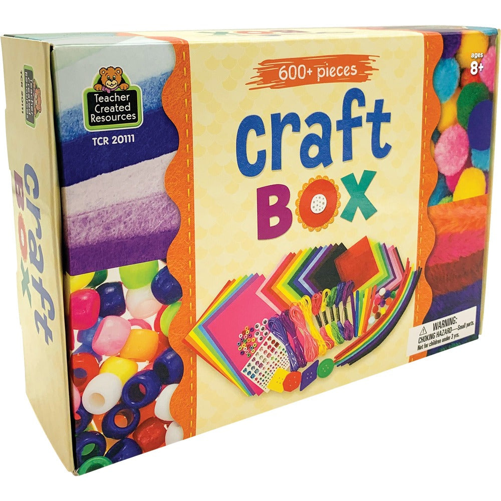 Image of Teacher Created Resources Craft Box, Ages 8 and Up, 600+ pieces, Multi