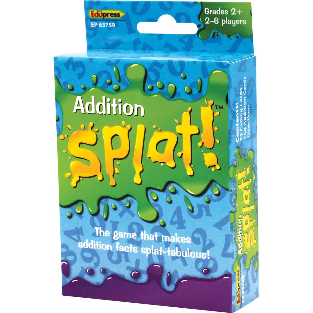 Image of Teacher Created Resources Game,Cards,Addition,Grades 2+,2-6 Players,225 Cards,Multi