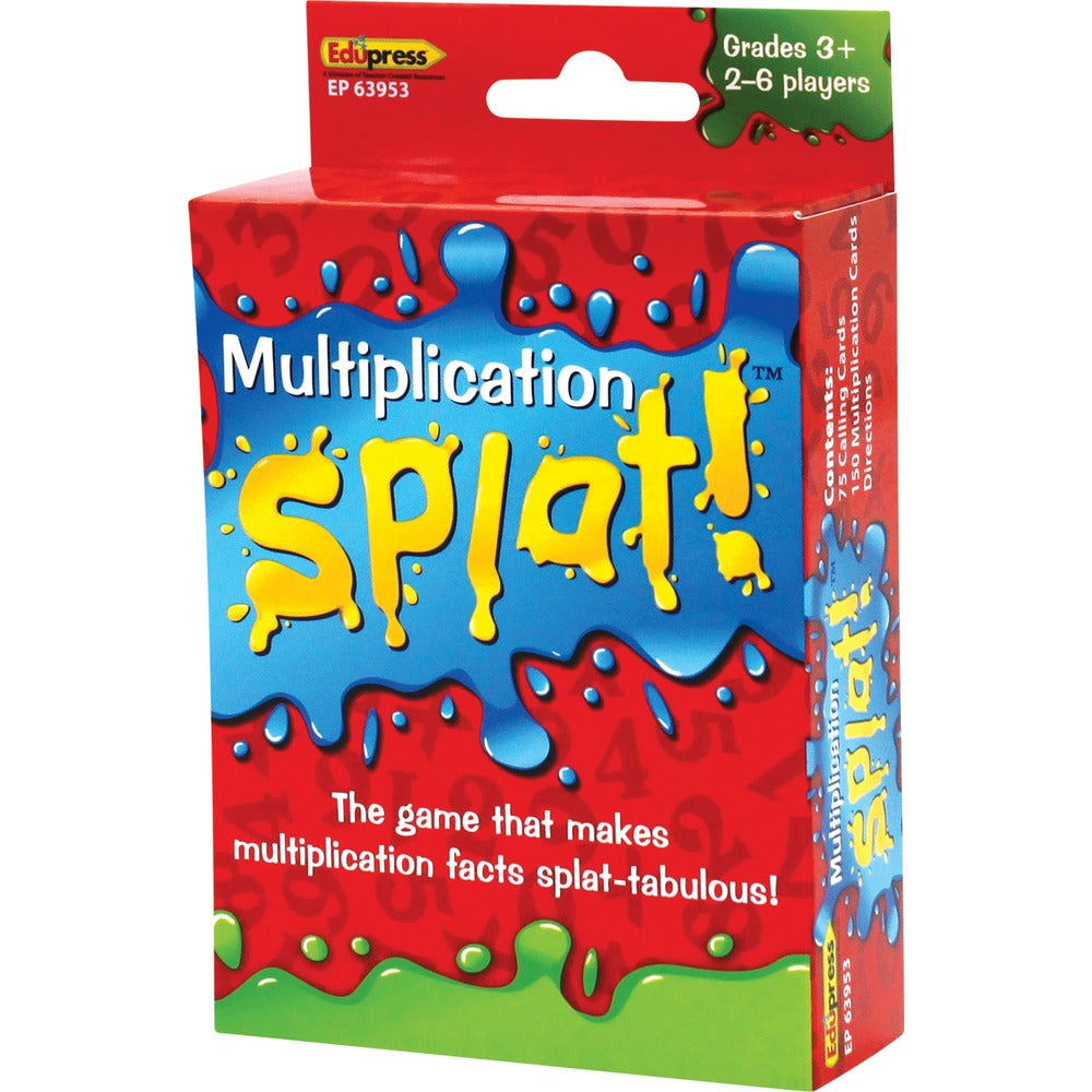 Image of Teacher Created Resources Game, Multiplication, 3rd Grade+, 225 Cards, Multi