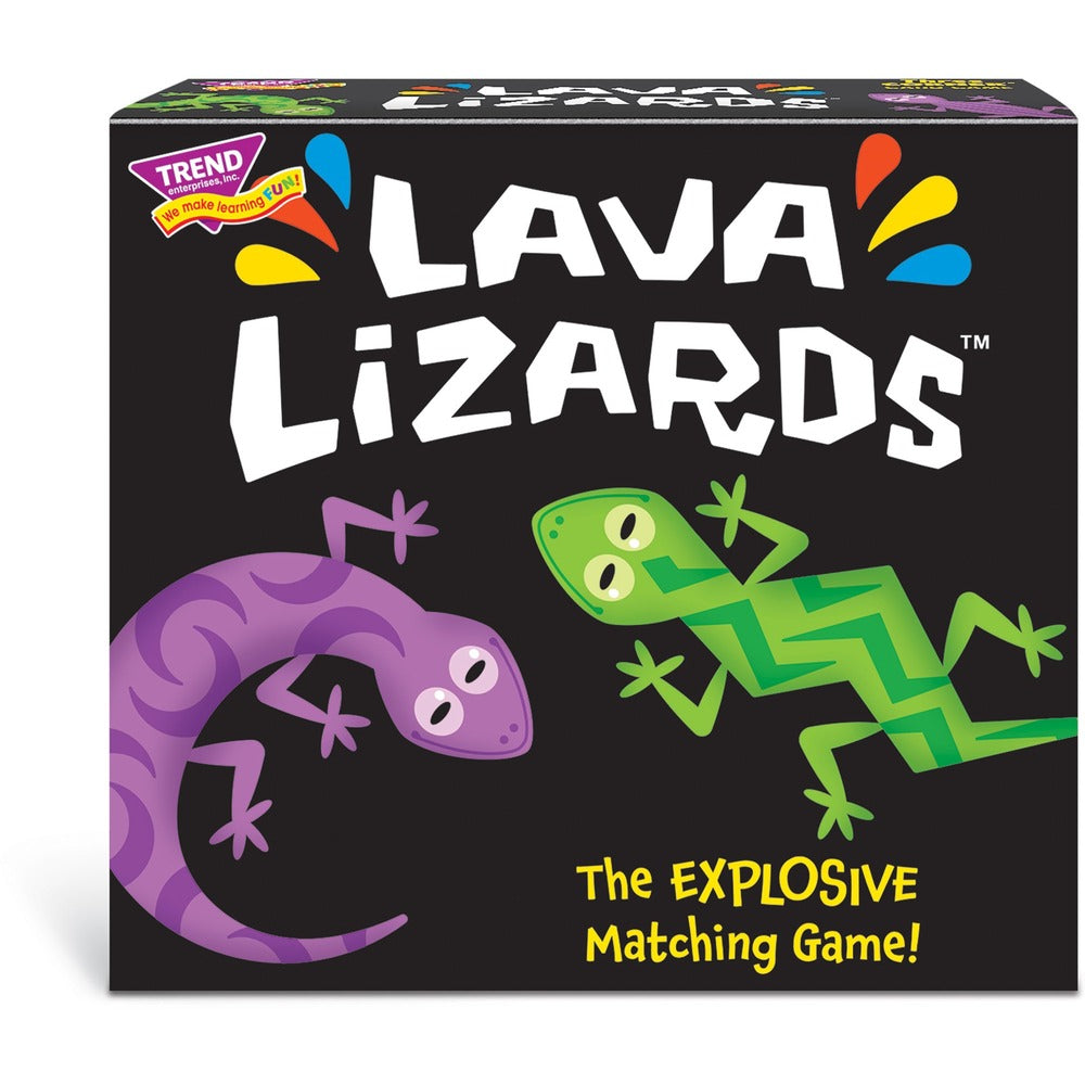 Image of Trend Enterprises Game,Card,Lava Lizard,Matching,1-4 Players,Ages 4+,Multi