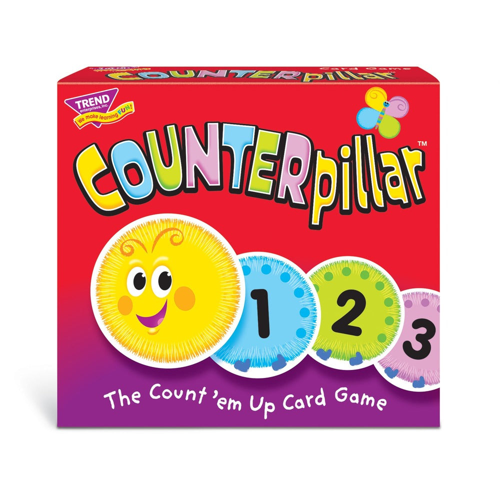 Image of Trend Enterprises Game,Cards,Counterpillar,63 Cards,Multi