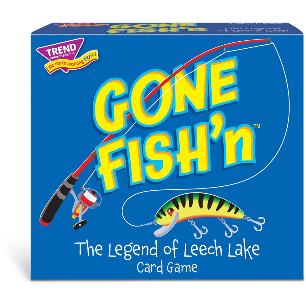 Image of Trend Enterprises Game,Cards,GoneFish'n,63 Cards,Multi