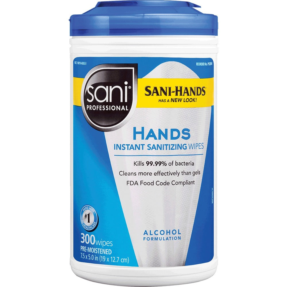 Image of PDI HC Professional Hand Sanitizing Wipes, 300 Wipes/EA, WE