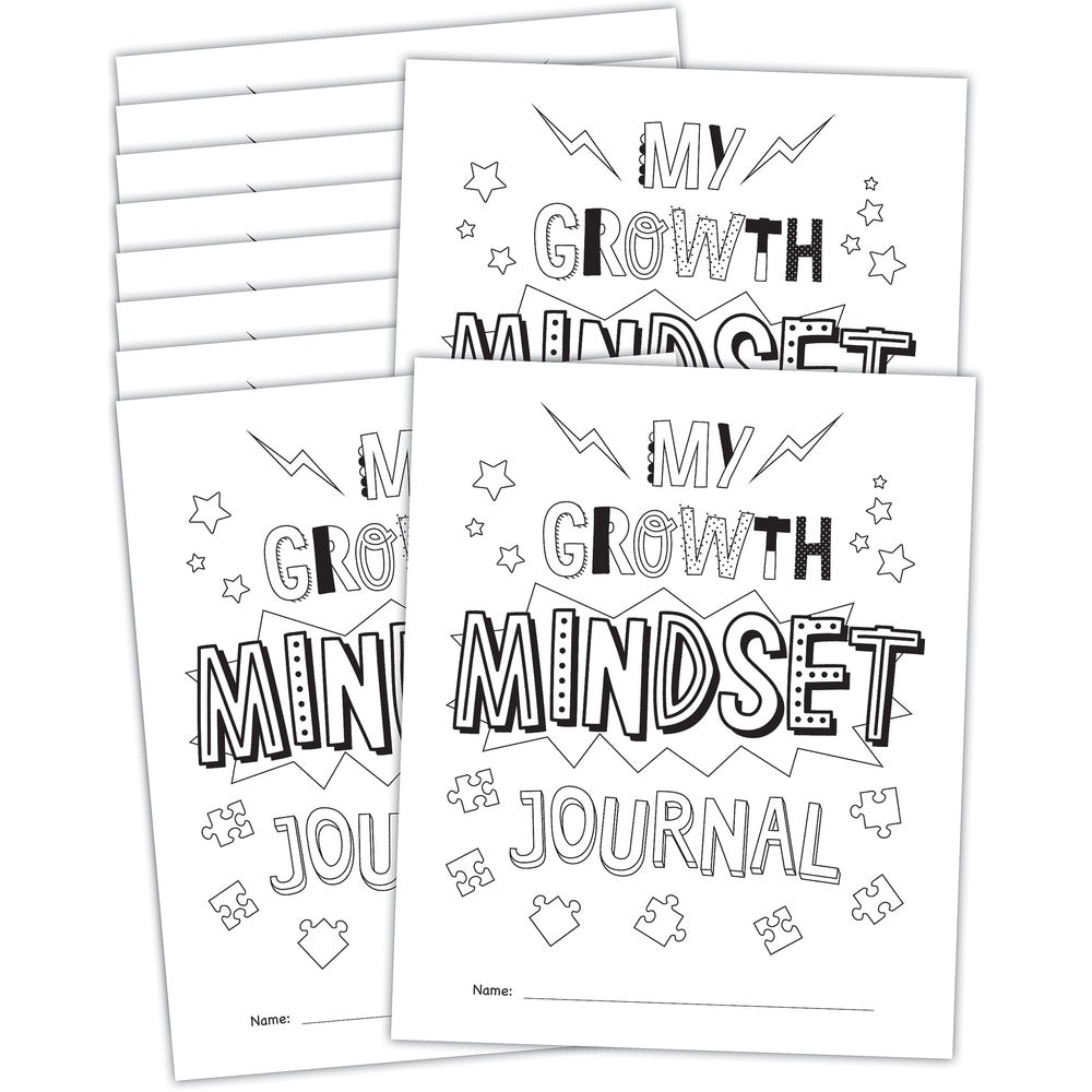 Image of Teacher Created Resources Books, My Growth Mindset Journal, Blank, 10/PK, WE