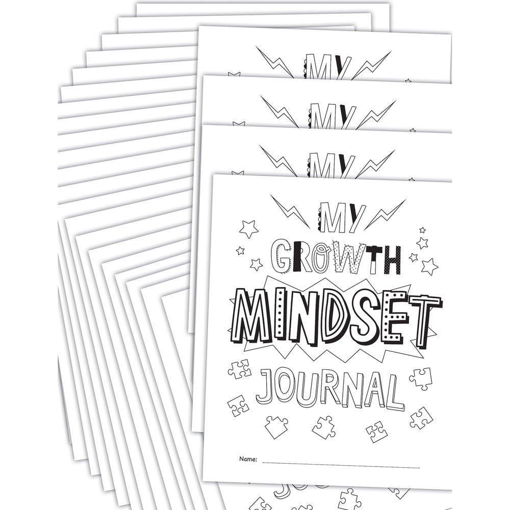 Image of Teacher Created Resources Books, My Growth Mindset Journal, Blank, 25/PK, WE