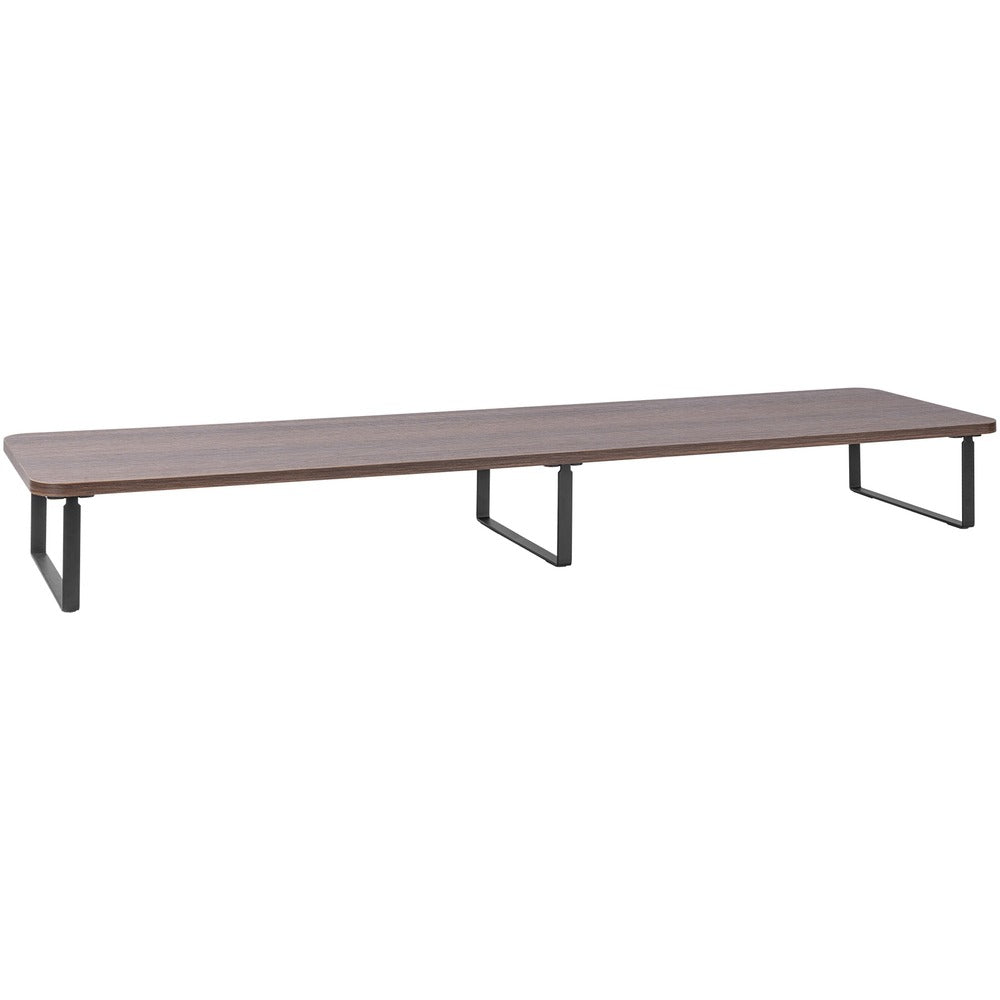 Image of Lorell Monitor Riser,Steel/Particleboard,39.4"x10.2"x4.8",Teak