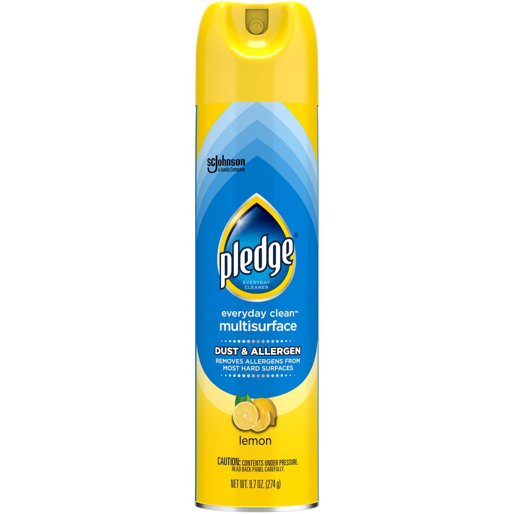 Image of S.C. JOHNSON & SON, INC Multisurface Cleaner,f/Allergens/Dust,LemonScent,6/CT,BE