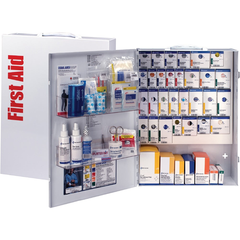 Image of First Aid Only, Inc First Aid Cabinet,2021 SmartCompliance,No Meds,5"x16"x21",WE
