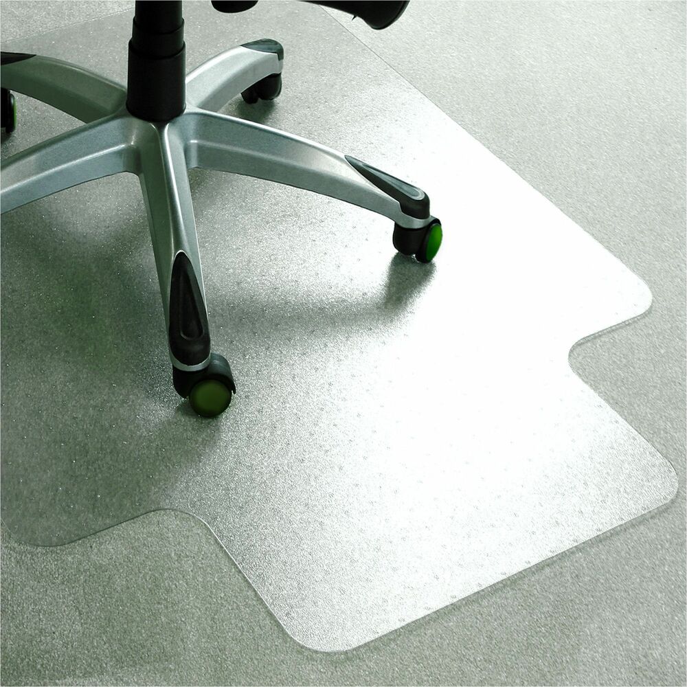 Image of FloorTex Chairmat,f/Carpet, APET,Lip,36"x48",Clear