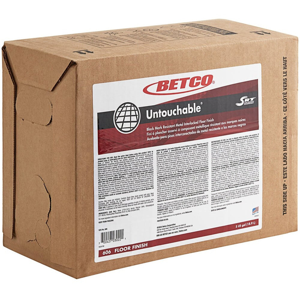 Image of Betco Corporation Floor Finish, Self-Sealing, Non-scuffing, 5 Gal Bag in Box