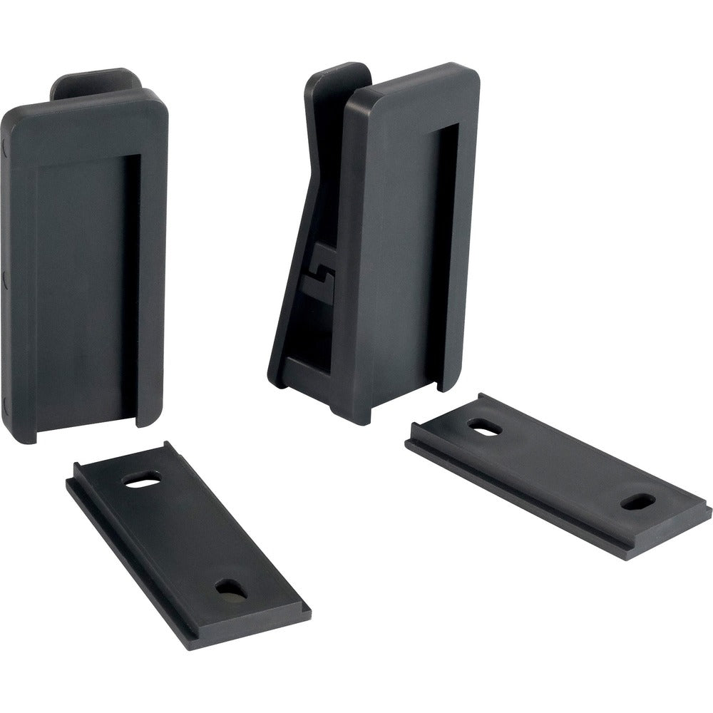 Image of Durable Office Products Tablet Wall Dock,Clips,Plastic,2.2lb Cap,0.4"D Cap,CGY