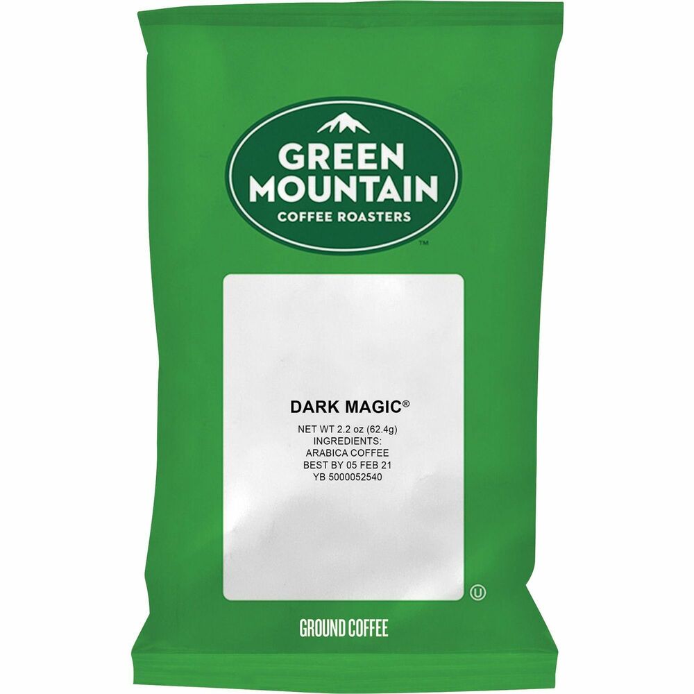 Image of Green Mountain Dark Magic Coffee, Full/Extra, Dark/Extra Bold, 50/CT, GN