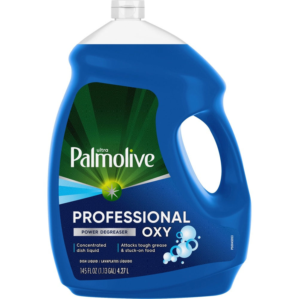 Image of Colgate-Palmolive Company Dish Detergent,Liquid,Manual,Power Degreaser,145oz,Blue