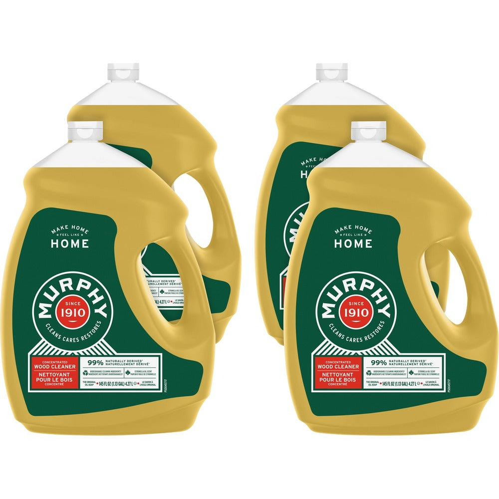 Image of Colgate-Palmolive Company Soap Liquid, Concentrate, Murphy Oil, 145oz, 4/CT, Gold