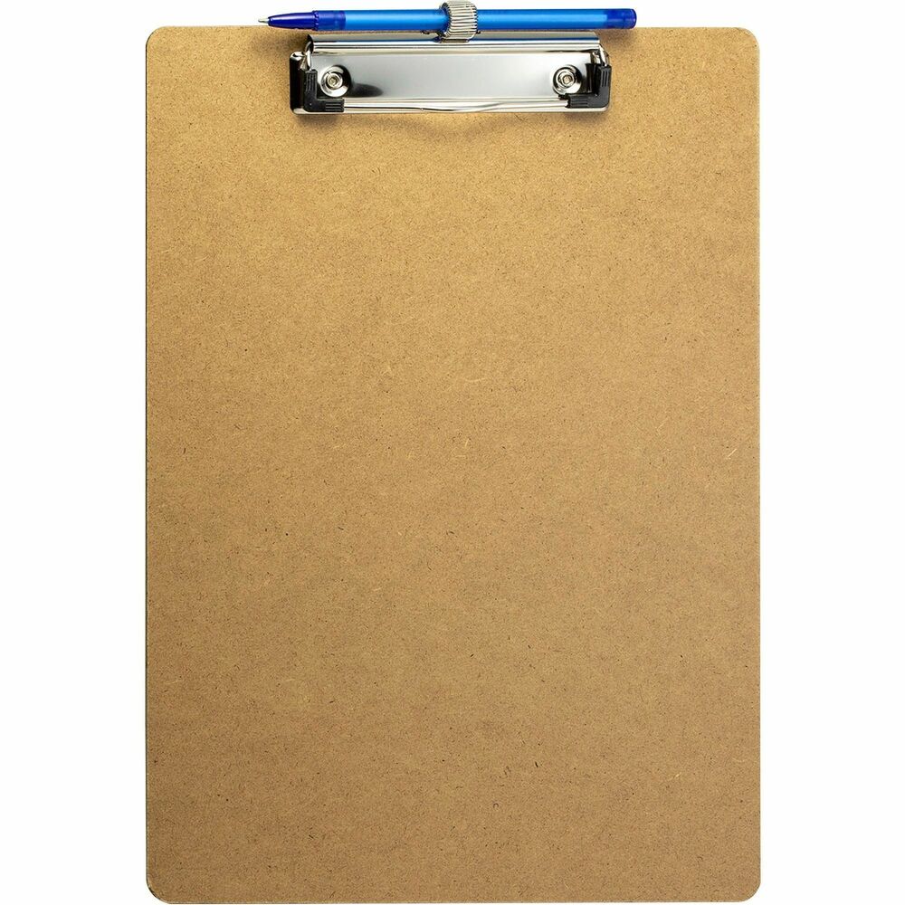 Image of Officemate Clipboard,w/Pen Holder,Letter-Size,Wood,6/PK,BN