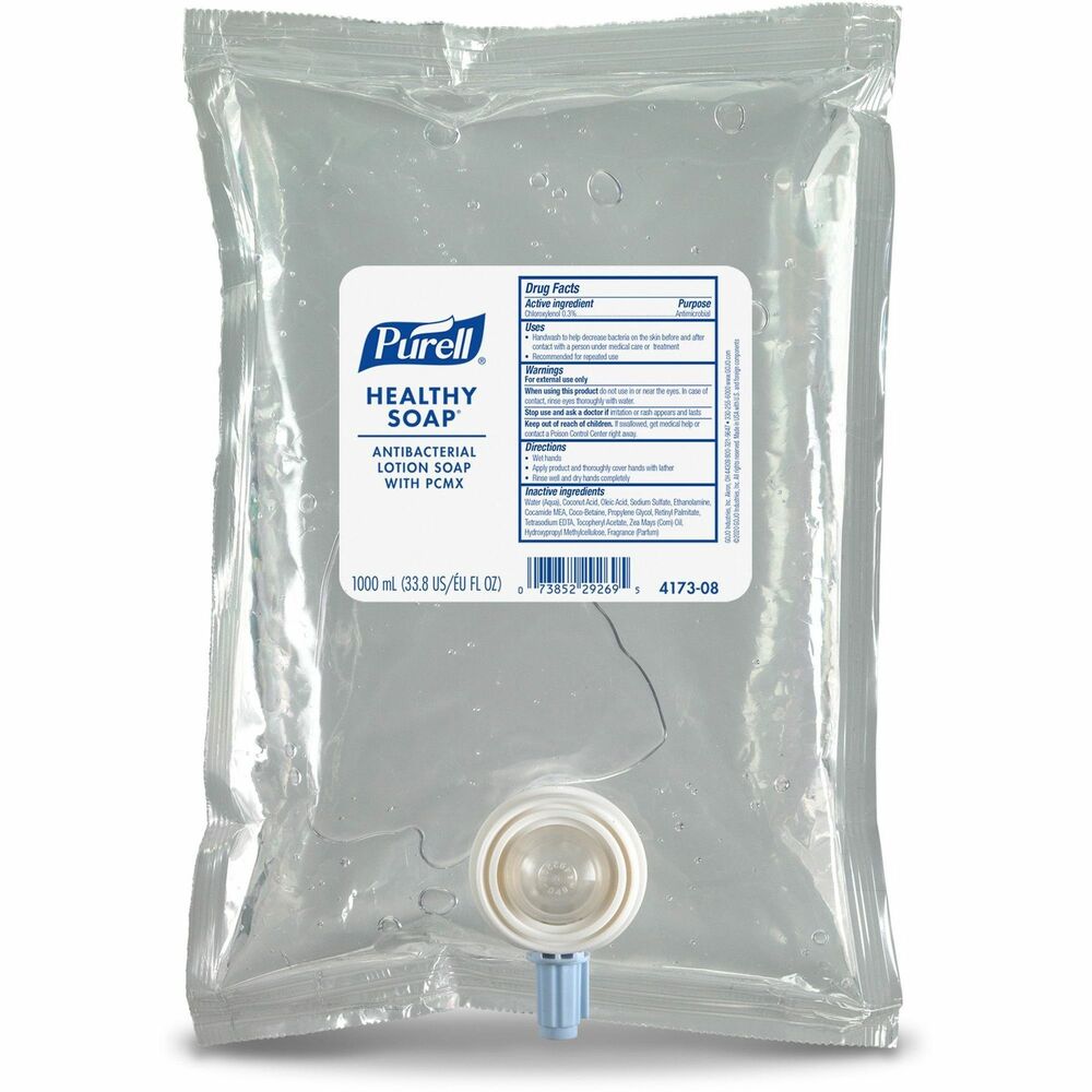 Image of Gojo Lotion Soap,w/PCMX,Refill f/CS2 Dispenser,1000ml,CL