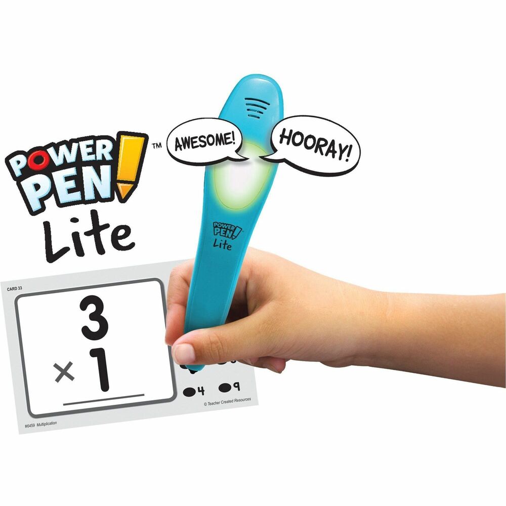 Image of Teacher Created Resources Electronic Pen,f/Math/Reading Cards,BE/GN