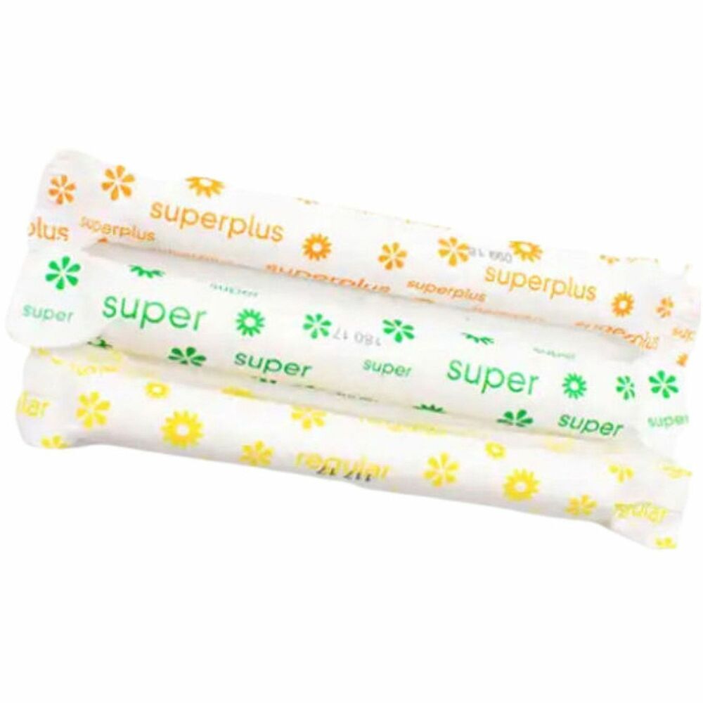 Image of Tampon Tribe Tampons,Organic Cotton,Hypoallergenic,Super,250/CT