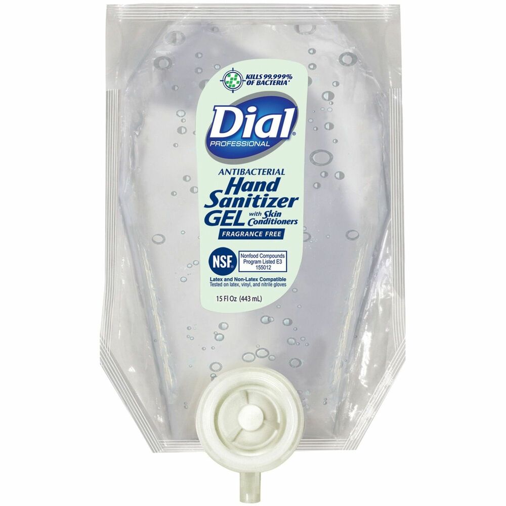 Image of Dial Corporation Hand Sanitizer,Refill,Antibacterial,15oz,CL
