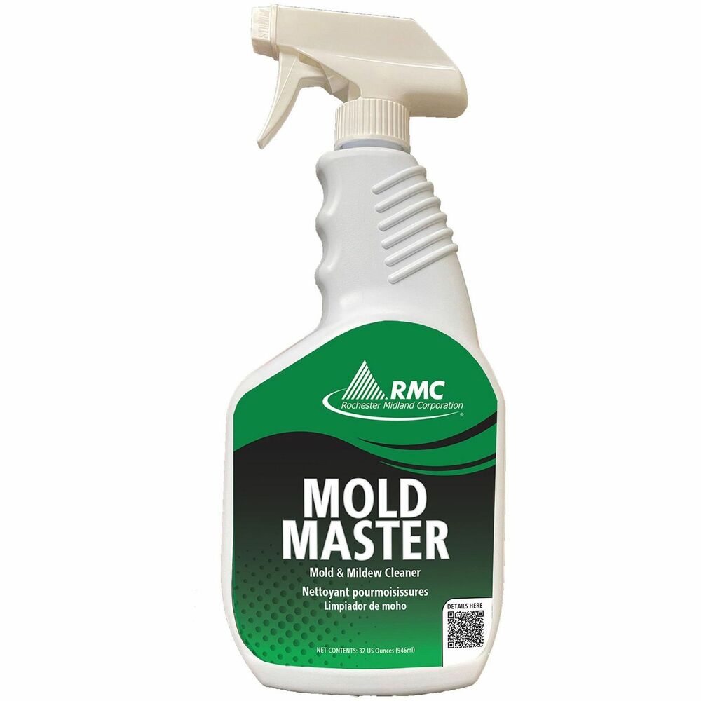 Image of Rochester Midland Corporation Stain Remover, Ext-Strength, High Foaming, 1Quart, Amber