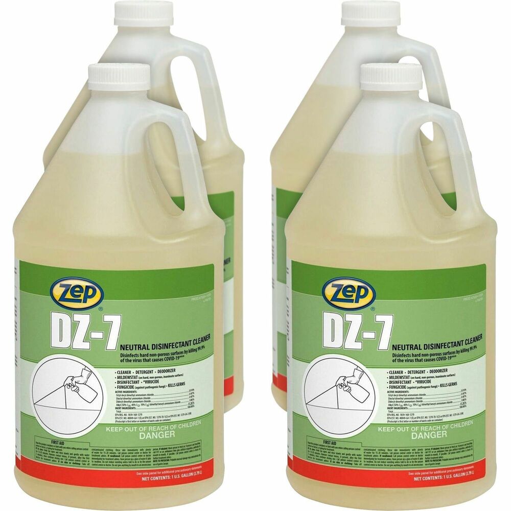 Image of Zep Commercial Disinfectant/Deodorant,Neutral,1 Gallon,4/CT,YW