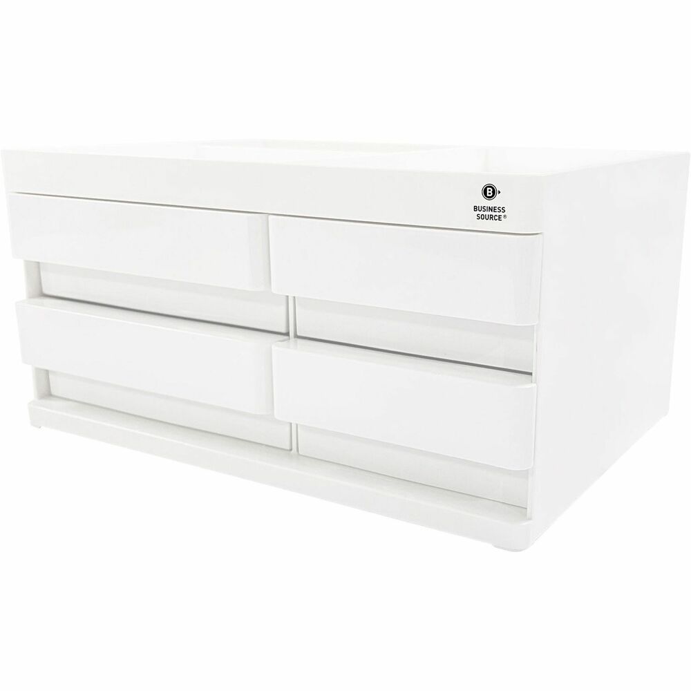 Image of Business Source Desktop Organizer,4 Drawers,10-2/5"x7-2/5"x5-1/5",WE