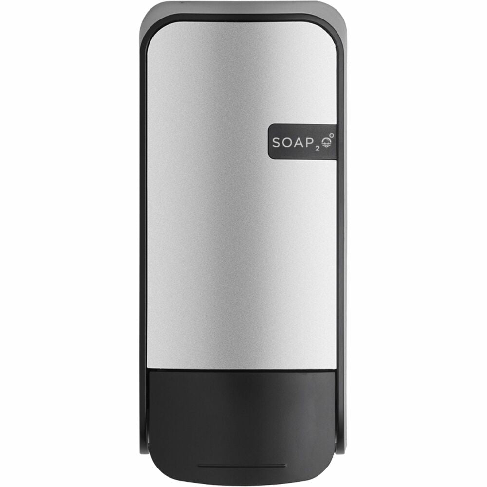 Image of Soap2o Soap Dispenser,Manual,Foam,ABS Plastic,1000ml,Stainless