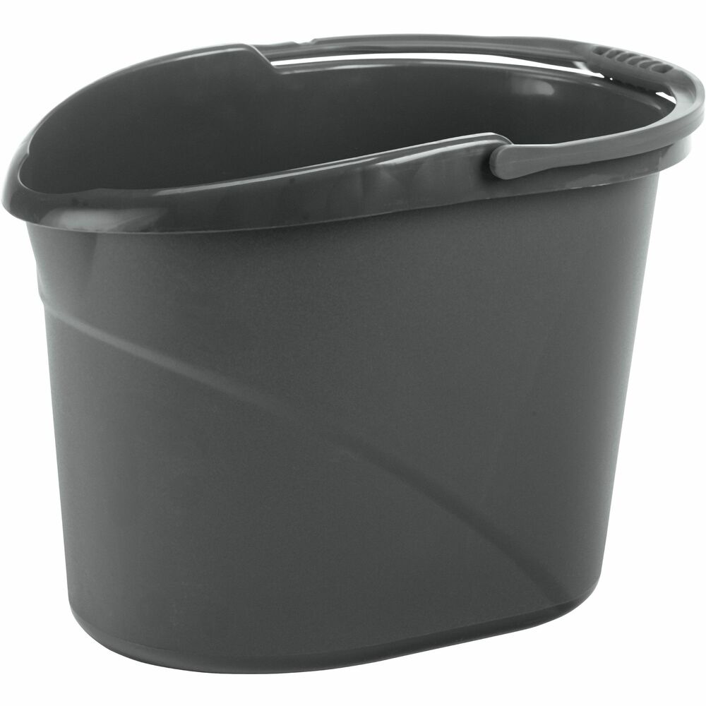 Image of O-Cedar Bucket, Easy Pour, 3-Gallon Capacity, Gray