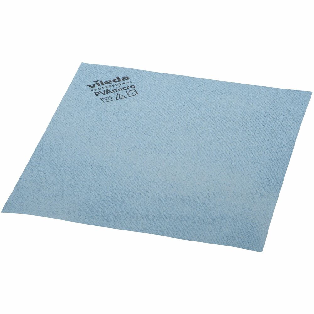 Image of Vileda Professional Cleaning Cloths,Microfiber,14"x15",5/PK,BE