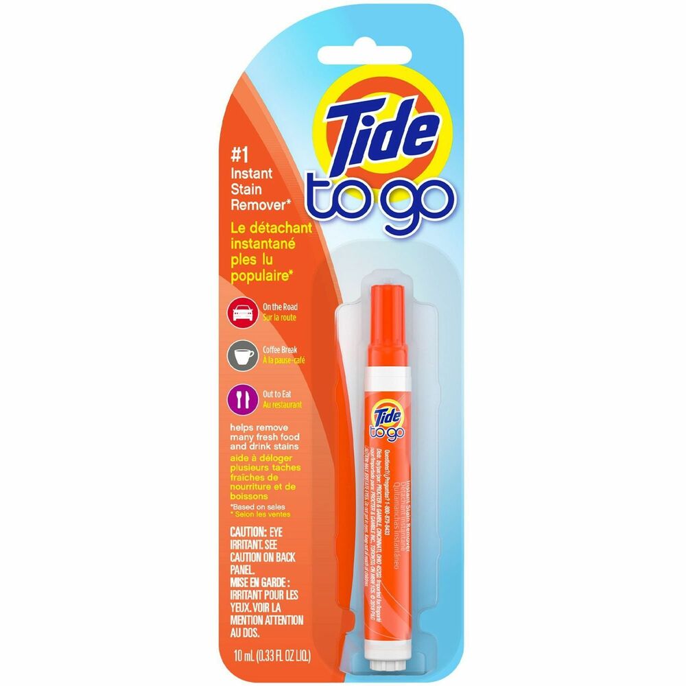Image of Nehemiah Manufacturing Tide Instant Stain Remover, Pen Style, 0.34oz, 6/CT