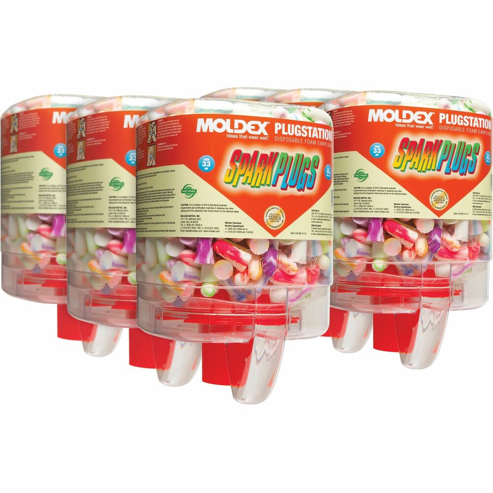 Image of Medline Earplugs,Dispenser,Tapered,250PR/BT,6BT/CT,AST
