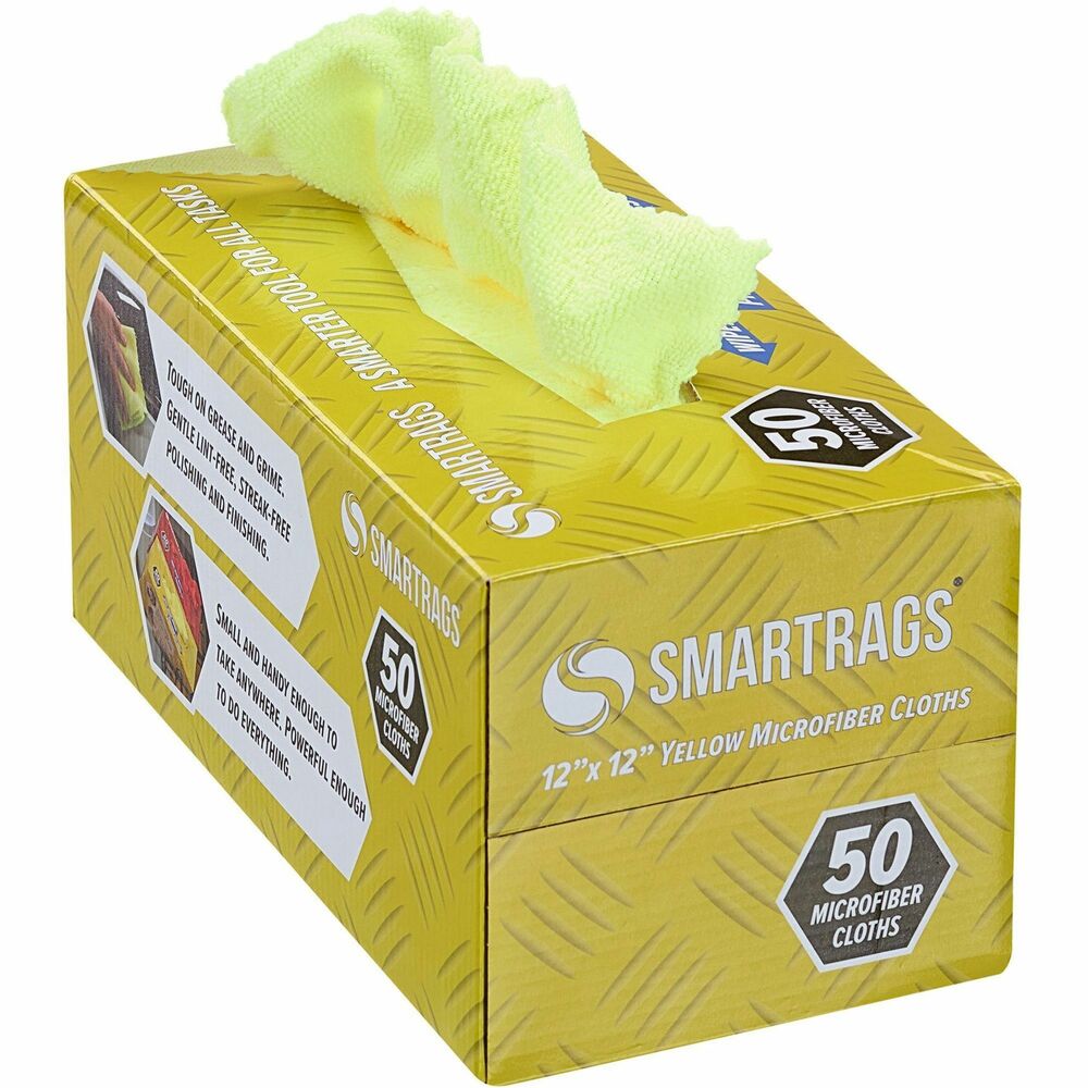 Image of Monarch Global Brands Cloths,Microfiber,12"x12",50/BX,YW