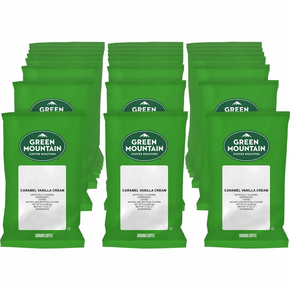 Image of Green Mountain Coffee,Caramel Vanilla Cream,2.2oz,50/CT